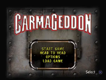 Carmageddon (EU) screen shot title